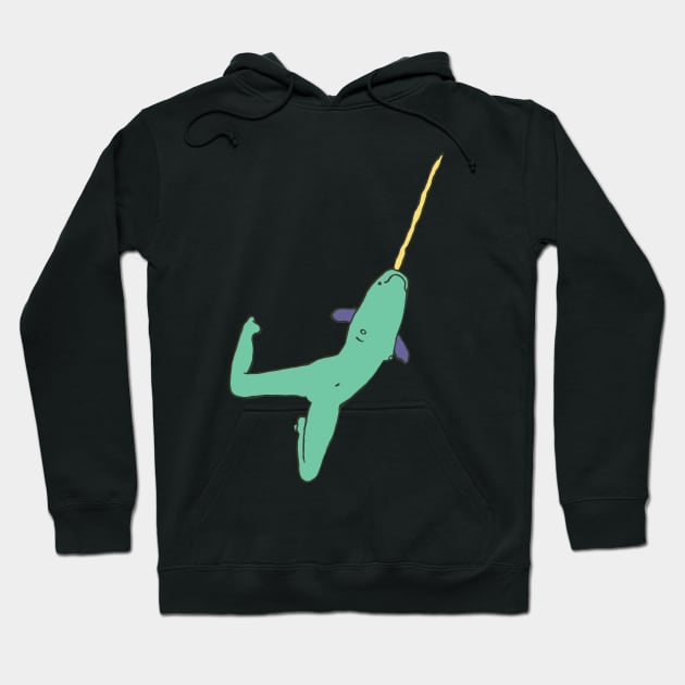 Narwhalmaid Hoodie by craftsbeforeshafts